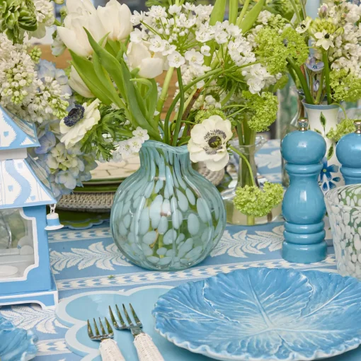 Summer Crockery | Crockery Sets<Mrs. Alice Blue Lacquer Salt & Pepper Set