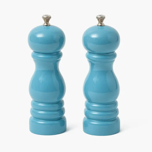 Summer Crockery | Crockery Sets<Mrs. Alice Blue Lacquer Salt & Pepper Set