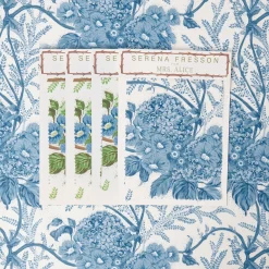 Serena Fresson Fabrics<Mrs. Alice Blue Lady Isabella's Garden Fabric
