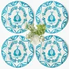 Dinner Plates | Crockery Sets<Mrs. Alice Blue Melograno Dinner Plates (Set of 4)