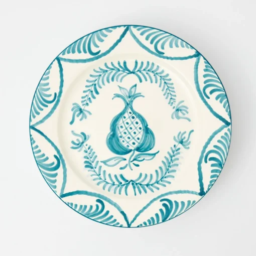 Dinner Plates | Crockery Sets<Mrs. Alice Blue Melograno Dinner Plates (Set of 4)
