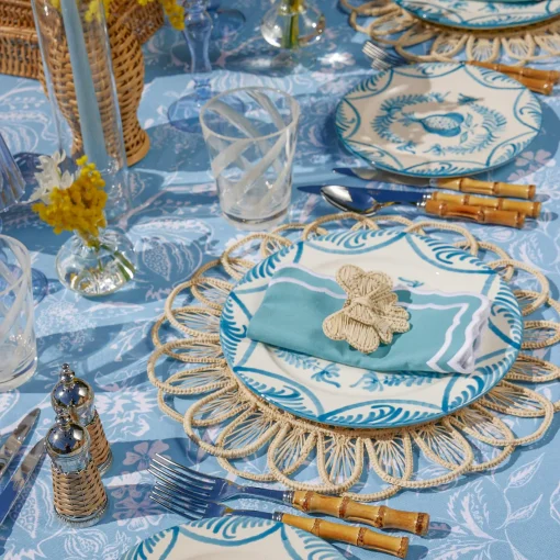 Dinner Plates | Crockery Sets<Mrs. Alice Blue Melograno Dinner Plates (Set of 4)