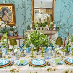 Dinner Plates | Crockery Sets<Mrs. Alice Blue Melograno Dinner Plates (Set of 4)