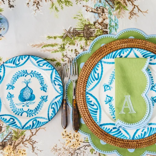 Dinner Plates<Mrs. Alice Blue Melograno Dinner Plate