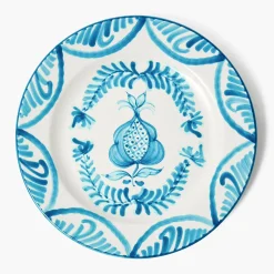 Dinner Plates | Crockery Sets<Mrs. Alice Blue Melograno Dinner Plates (Set of 4)
