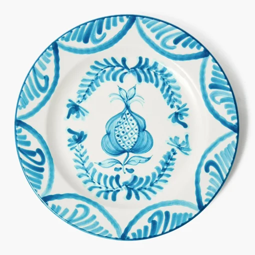 Dinner Plates | Crockery Sets<Mrs. Alice Blue Melograno Dinner Plates (Set of 4)