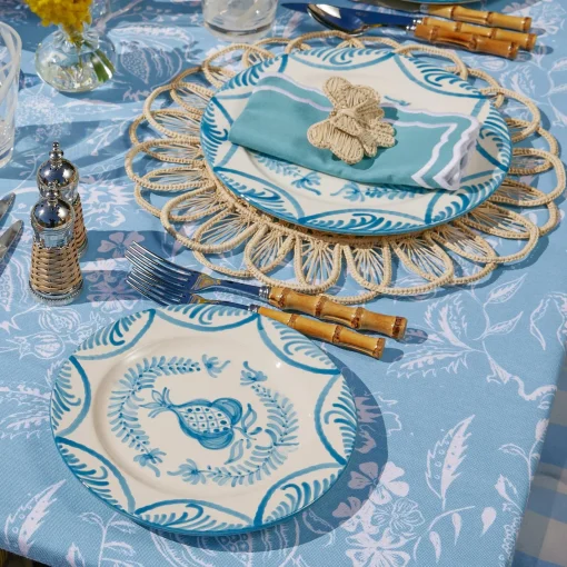 Starter Plates | Crockery Sets<Mrs. Alice Blue Melograno Starter Plates (Set of 4)