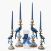 Summer Candleware | Candles<Mrs. Alice Blue Parrot Candle Set (Dusty Blue)