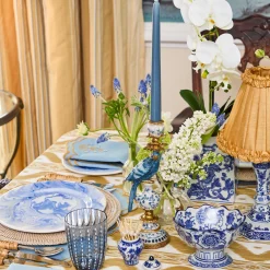 Summer Candleware | Candles<Mrs. Alice Blue Parrot Candle Set (Dusty Blue)