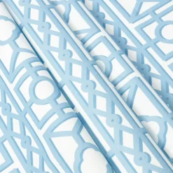 Serena Fresson Fabrics<Mrs. Alice Blue Pavilion Fabric