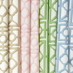 Serena Fresson Fabrics<Mrs. Alice Blue Pavilion Fabric