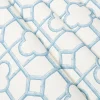 Serena Fresson Fabrics<Mrs. Alice Blue Shaded Bamboo Fabric