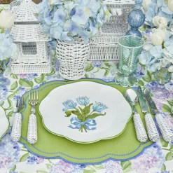 Summer Crockery | Dinner Plates<Mrs. Alice Blue Tulip Dinner Plate