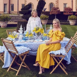 Summer Crockery | Dinner Plates<Mrs. Alice Blue Tulip Dinner Plate