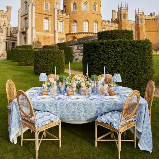 Summer Crockery | Dinner Plates<Mrs. Alice Blue Tulip Dinner Plate