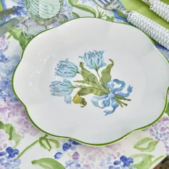 Summer Crockery | Starter Plates<Mrs. Alice Blue Tulip Starter Plate