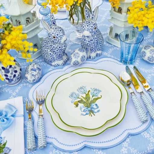 Summer Crockery | Starter Plates<Mrs. Alice Blue Tulip Starter Plate