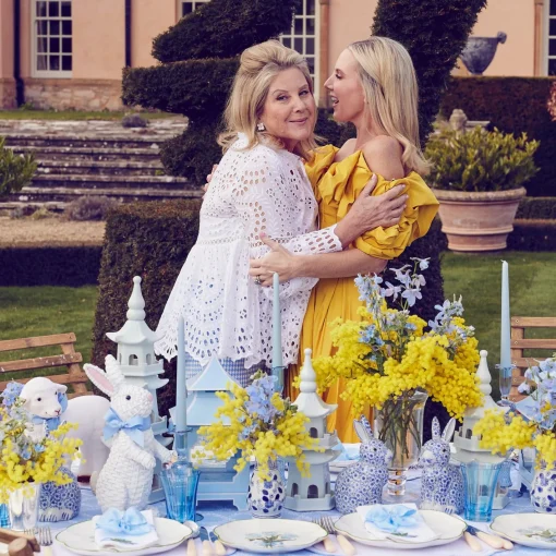 Summer Crockery | Starter Plates<Mrs. Alice Blue Tulip Starter Plate