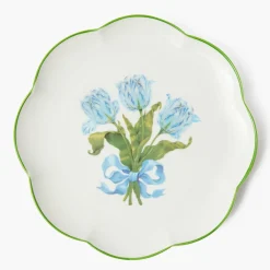 Summer Crockery | Starter Plates<Mrs. Alice Blue Tulip Starter Plate