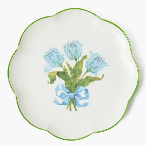 Summer Crockery | Starter Plates<Mrs. Alice Blue Tulip Starter Plate