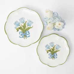 Summer Crockery | Starter Plates<Mrs. Alice Blue Tulip Starter Plate