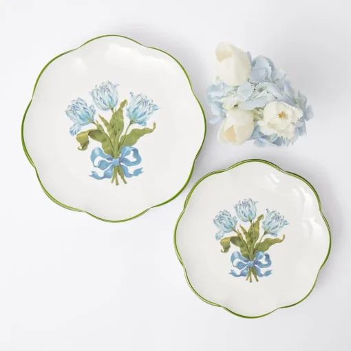 Summer Crockery | Starter Plates<Mrs. Alice Blue Tulip Starter Plate