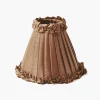 Lampshades<Mrs. Alice Brown Frilled Silk Lampshade (18cm)