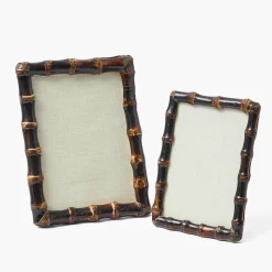 For Her | For The Homemaker<Mrs. Alice Burnt Bamboo Photo Frames (Set of 2)