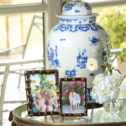 For Her | For The Homemaker<Mrs. Alice Burnt Bamboo Photo Frames (Set of 2)