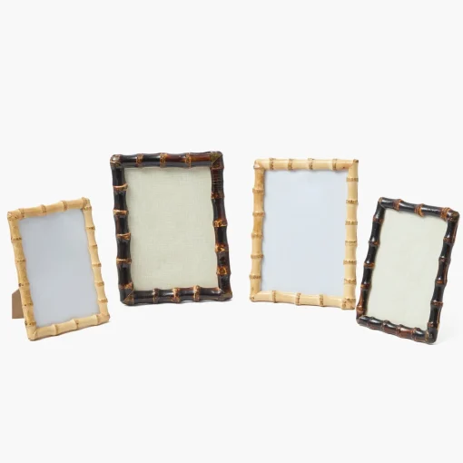 For Her | For The Homemaker<Mrs. Alice Burnt Bamboo Photo Frames (Set of 2)
