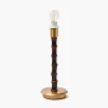 Rechargeable Table Lamps | Summer Lighting<Mrs. Alice Burnt Bamboo Rechargeable Lamp