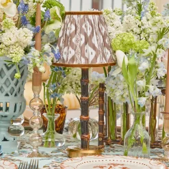 Rechargeable Table Lamps | Summer Lighting<Mrs. Alice Burnt Bamboo Rechargeable Lamp