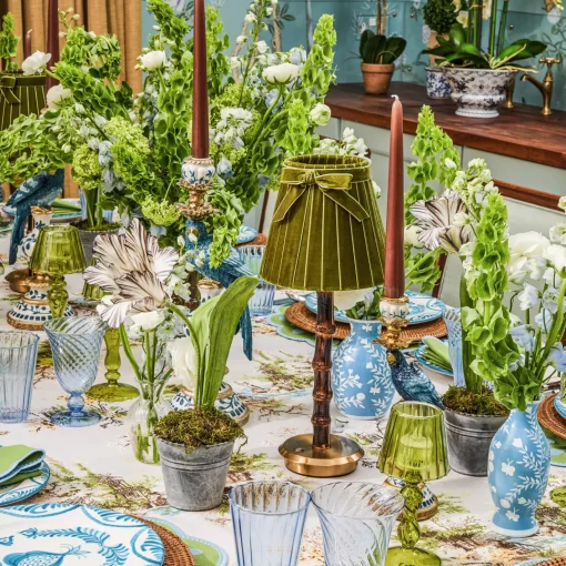 Rechargeable Table Lamps | Summer Lighting<Mrs. Alice Burnt Bamboo Rechargeable Lamp