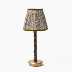 Rechargeable Table Lamps | Summer Lighting<Mrs. Alice Burnt Bamboo Rechargeable Lamp