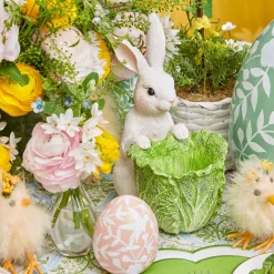 Spring Decorations<Mrs. Alice Cabbage Bunny Bowl (Pair)