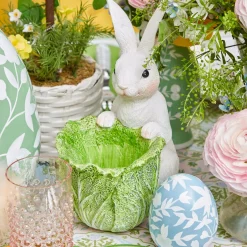 Spring Decorations<Mrs. Alice Cabbage Bunny Bowl (Pair)