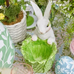 Spring Decorations<Mrs. Alice Cabbage Bunny Bowl (Pair)
