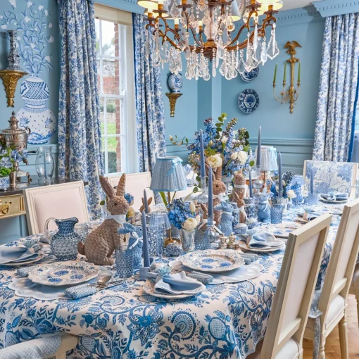 Candles | Candlescapes<Mrs. Alice Camille Azure Candlescape