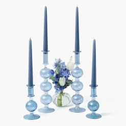 Candles | Candlescapes<Mrs. Alice Camille Azure Candlescape