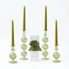 Candles | Candlescapes<Mrs. Alice Camille Olive Candle Set (Apple Green)
