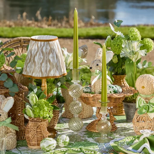 Candles | Candlescapes<Mrs. Alice Camille Olive Candle Set (Apple Green)
