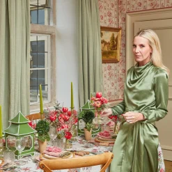 Candles | Candlescapes<Mrs. Alice Camille Olive Candle Set (Apple Green)