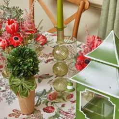 Candles | Candlescapes<Mrs. Alice Camille Olive Candle Set (Apple Green)