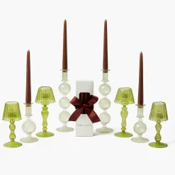 Candles | Candlescapes<Mrs. Alice Camille Olive Candlescape (Chocolate)