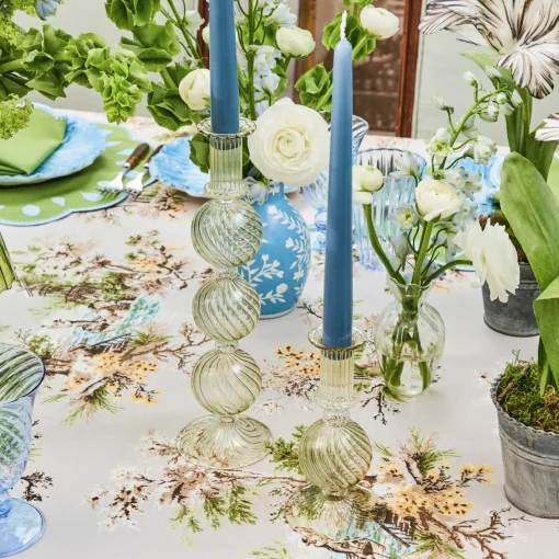 Candles | Candlescapes<Mrs. Alice Camille Olive Candlescape (Apple Green)