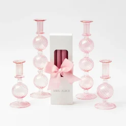 Summer Candleware | Candles<Mrs. Alice Camille Peony Candle Set