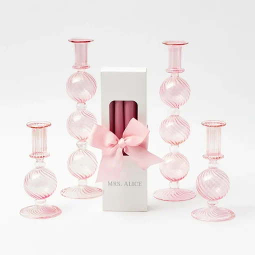 Summer Candleware | Candles<Mrs. Alice Camille Peony Candle Set