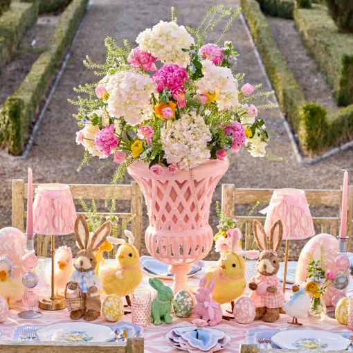 Candles | Candlescapes<Mrs. Alice Camille Pink & Blue Candlescape