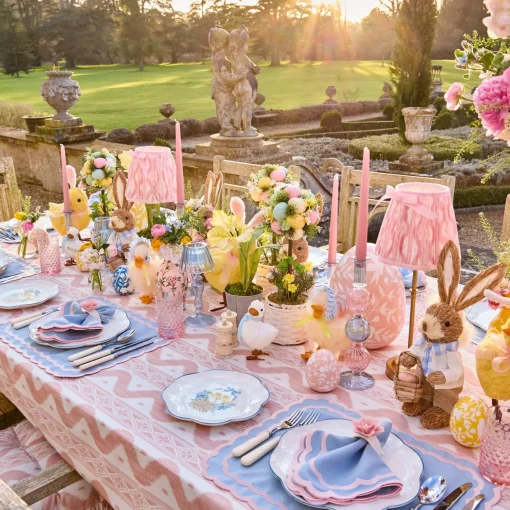 Candles | Candlescapes<Mrs. Alice Camille Pink & Blue Candlescape