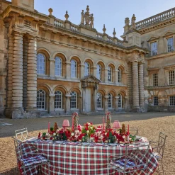 Candles | Candlescapes<Mrs. Alice Camille Red Ribboned Candlescape